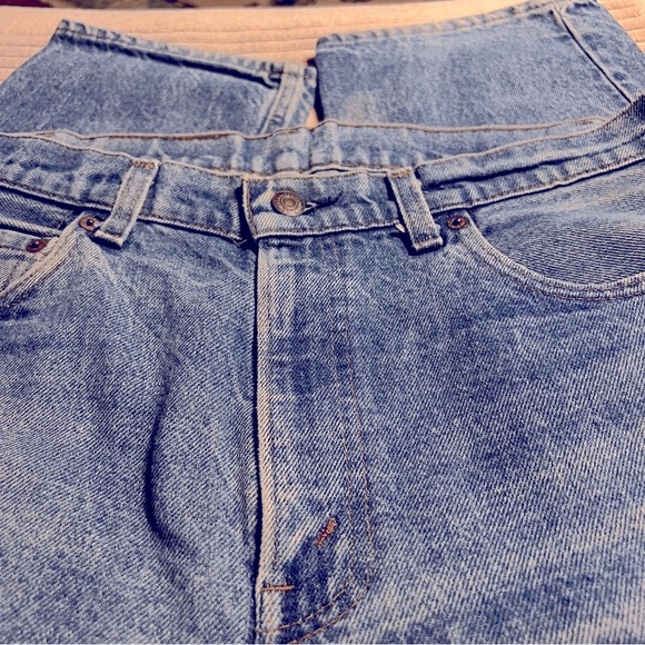 Vintage 1984 505 Levi’s Jeans Faded Blue Size 36x32 - Picture 6 of 16